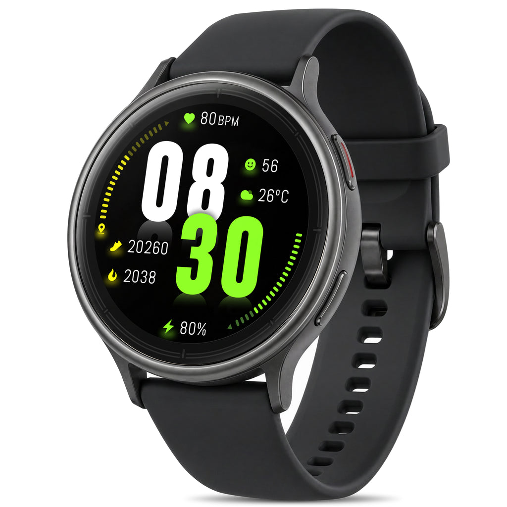 BlazeChip Smart Watch for Men Women (Answer/Make Call), 1.65" HD Fitness Tracker with Heart Rate/SpO2/Sleep Monitor, Pedometer, 110+ Sports Modes, 3ATM Waterproof, 7-Day Battery, for iOS Android