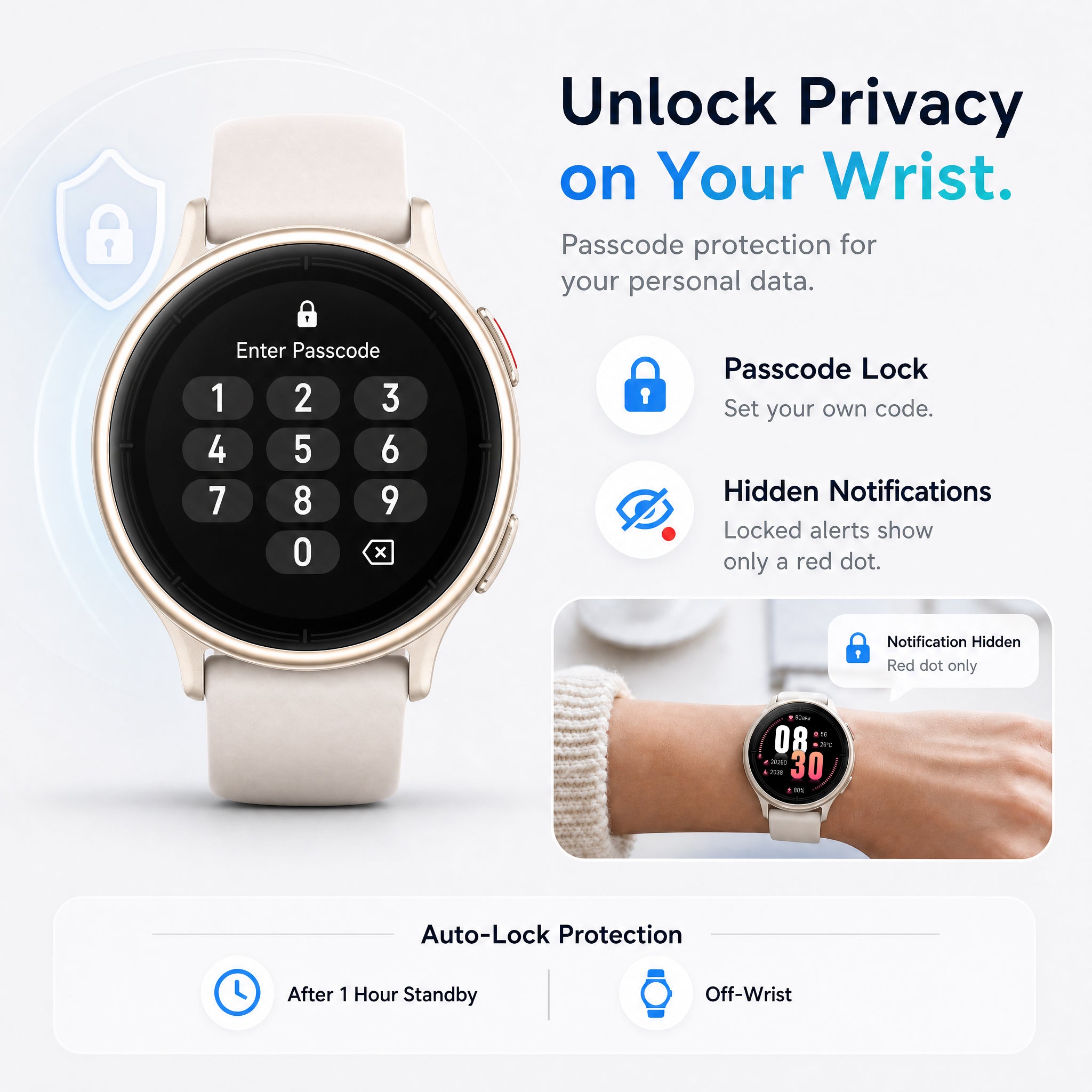 BlazeChip Smart Watch for Women (Answer/Make Call), 1.65" HD Fitness Tracker with Heart Rate/SpO2/Sleep Monitor, Pedometer, 110+ Sports Modes, 3ATM Waterproof, 7-Day Battery, for iOS Android