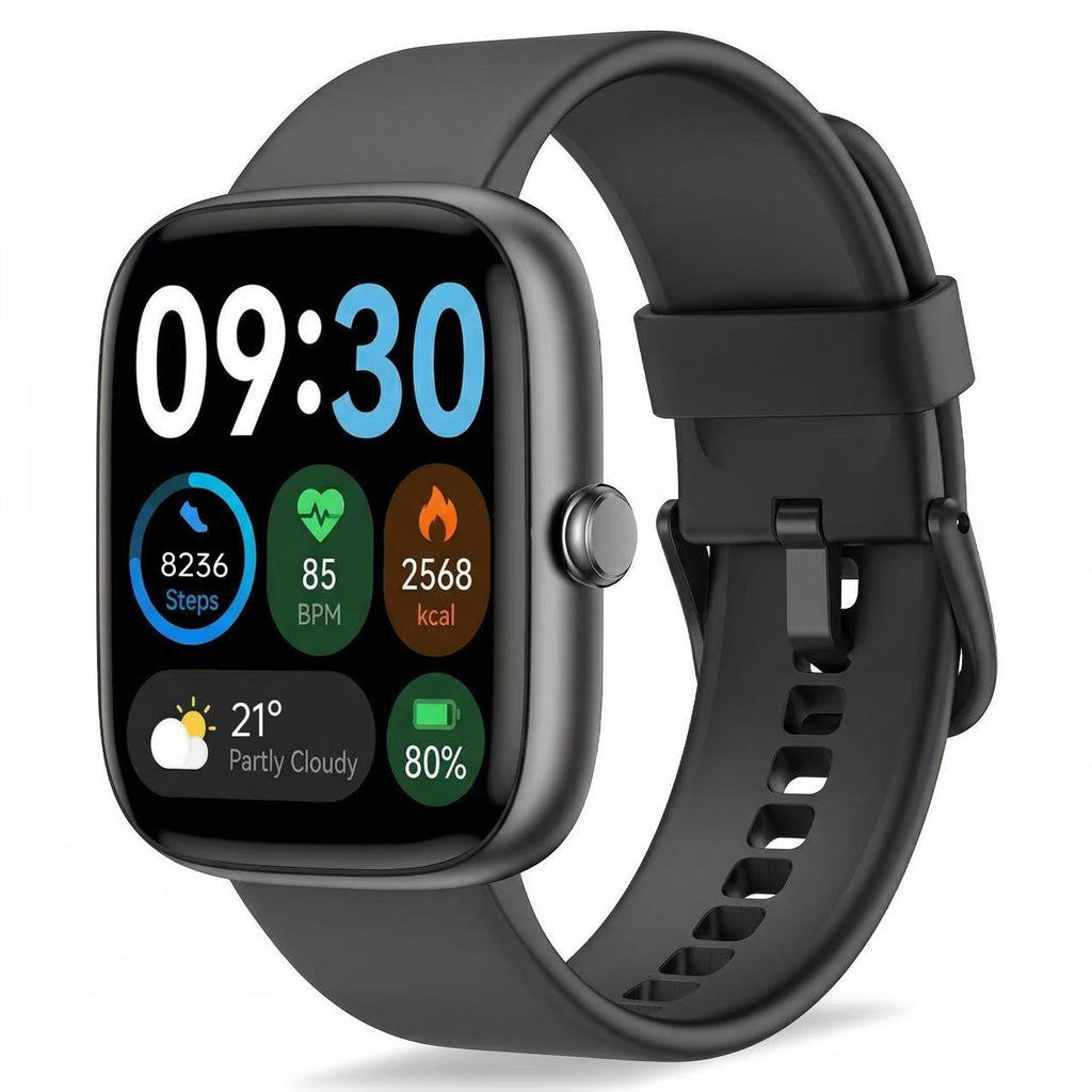 BlazeChip Smart Watch for Men Women, 1.83" HD Touchscreen Fitness Tracker, Bluetooth Calling, 110+ Sports Modes, Heart Rate SpO2 Sleep Monitor, DIY Dial, IP67 Waterproof, Compatible with Android & iOS